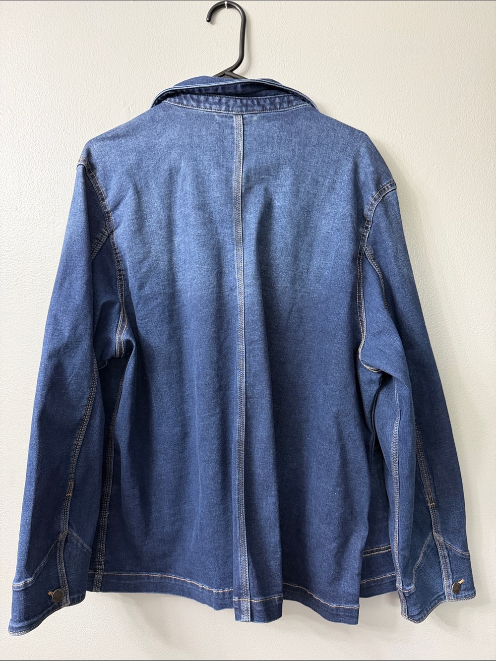 Well Worn women’s Light Blue Jean jacket xl - Picture 2 of 8